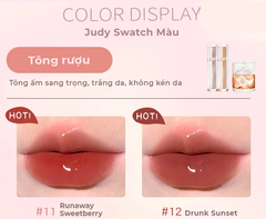 Son Tint Bóng JUDYDOLL Iced Tea Watery Lip Gloss 2.4g