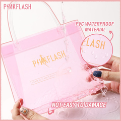 Túi Xách PINKFLASH Đựng Mỹ Phẩm Bằng PVC Chống Thấm Nước Chuyên Dụng 30g