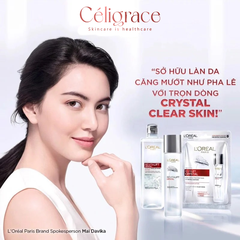 Nước Tẩy Trang L'OREAL Làm Sạch Sâu Cho Da Dầu Revitalift Crystal Purifying Micellar Water (Nắp Xám)