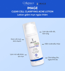 [CLESAL2401 - DATE 02/2024] Lotion IMAGE Giảm mụn, Giảm Nhờn Clear Cell Medicated Acne 50ml