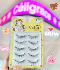 [TẶNG 10 NHẪN ĐỰNG KEO] [MI DƯỚI - 5 CẶP] Mi Giả CÉLITA Gân Trong Tự Nhiên & Mềm Mại