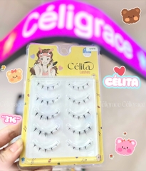 [TẶNG 10 NHẪN ĐỰNG KEO] [MI DƯỚI - 5 CẶP] Mi Giả CÉLITA Gân Trong Tự Nhiên & Mềm Mại
