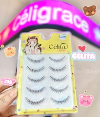 [TẶNG 10 NHẪN ĐỰNG KEO] [MI DƯỚI - 5 CẶP] Mi Giả CÉLITA Gân Trong Tự Nhiên & Mềm Mại