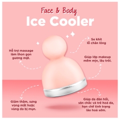 Cây lăn lạnh se khít lỗ chân lông Emmié Face & Body Ice Cooler màu xanh