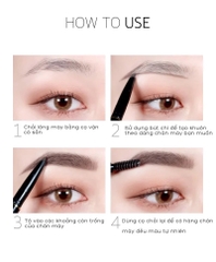 Chì Kẻ Mày Nét Mảnh, Lâu Trôi Karadium Auto Eyebrow Pencil 0.18g