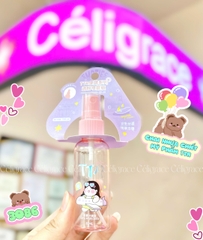 [1 CHAI] Chai Nhựa Chiết Mỹ Phẩm Tiện Lợi TTR Đầu Xịt Phun Sương (Có Nắp Đậy)