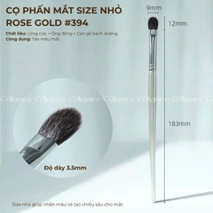 Cọ Phấn Mắt Nhỏ GUOXIAONIU Rose Gold Small Eyeshadow Brush #394