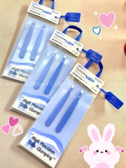 H-9028 - Set 2 Nhíp Tỉa Lông Mày HEY Eyebrow Tweezers 45g (Xanh)