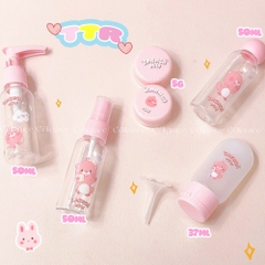 CM-KL1211 [SET 7 MÓN] - Bộ Chiết Mỹ Phẩm TTR Carmen Heli (Hồng)