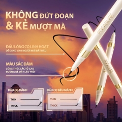 Bút Kẻ Mắt Dạng Lỏng 2 Đầu FOCALLURE Ultra-Skinny Liquid Eyeliner LL01