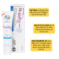 Gel Dưỡng Megaduo Giảm Mụn, Mờ Thâm 15g