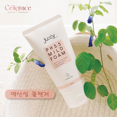 [Mẫu Mới] Sữa Rửa Mặt Ju:cy pH5.5 Mild Foam 130ml