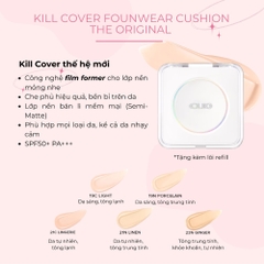 [Mới Nhất] Phấn Nước Clio Kill Cover Founwear Cushion The Original SPF 50 PA+++