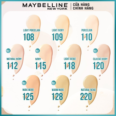Kem Nền MAYBELLINE Kiềm Dầu, Cho Lớp Nền Mịn Lì Tự Nhiên Fit Me Matte Poreless Foundation 30ml
