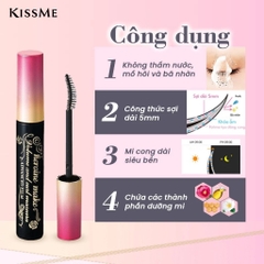 Mascara Chuốt Mi Kissme Làm Cong Mi, Chống Lem, Chống Trôi Hiệu Quả Heroine Mascara Advance Film 6g