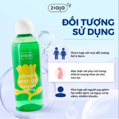 Dung Dịch Vệ Sinh Phụ Nữ Ziaja Giúp Dưỡng Ẩm, Khử Mùi Intimate Wash Gel 200ml