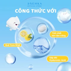 Sữa Rửa Mặt Senka Dưỡng Sáng Mờ Thâm Perfect Whip Vit C 100g