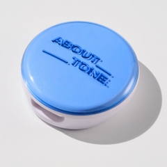 Phấn Phủ Nén Kiềm Dầu, Màu Trong Suốt About Tone Air Fit Powder Pact 8g (Xanh)