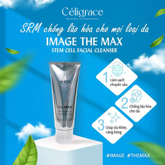 [CLESAL2401 - DATE 07/2024] Sửa Rửa Mặt IMAGE Dưỡng Và Phục Hồi Da Hư Tổn The Max Stem Cell Facial Cleanser 118ml