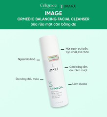 [SPECSAL24] Sữa Rửa Mặt IMAGE Cân Bằng Da Dịu Nhẹ Ormedic Balancing Facial Cleanser 177ml