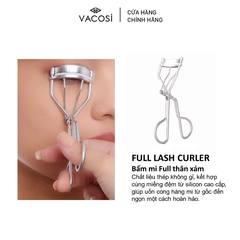 BM02 - Bấm Mi VACOSI Thân Xám Full Lash Curler