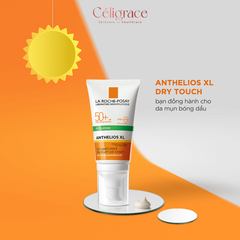Kem Chống Nắng La Roche-Posay Kiểm Soát Dầu SPF50+ Anthelios Anti-Shine Gel-Cream Dry Touch Finish Mattifying Effect SPF50+ 50ml (Vạch Xanh Lá)