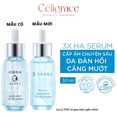 Tinh Chất Senka Dưỡng Ẩm Và Ngừa Lão Hóa Deep Moist 3X HA Serum 30ml