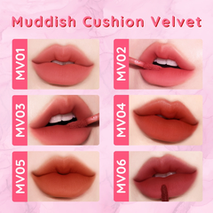 [MÀU MV01 - MV06] Son Kem BLACK ROUGE Muddish Cushion Velvet