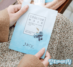 Mặt Nạ Ju:cy Cấp Ẩm Thải Độc Cooltox 25g (Xanh)