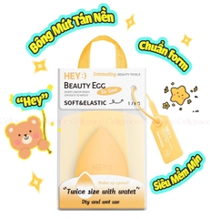 [HEY-KMHDP] H-9000 - Bông Mút Trang Điểm Nền HEY Beauty Egg Hình Giọt Nước 24g