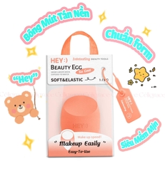 [HEY-KMHDP] H-9002 - Bông Mút Trang Điểm Nền HEY Beauty Egg Hình Giọt Nước Vạt Xéo 27g