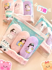 CM-2331 - Set 3 Tuýp Chiết Mỹ Phẩm, Dầu Gội, Sữa Tắm Du Lịch TTR 60mlx3