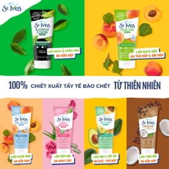 Sữa Rửa Mặt Có Hạt ST.IVES Tẩy Da Chết Chiết Xuất Thiên Nhiên