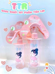 CM-3123 [1 CHAI] Chai Chiết Mỹ Phẩm Tiện Lợi TTR Đầu Xịt Phun Sương Cầm Tay 200ml