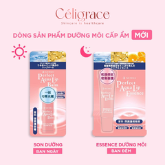Son Dưỡng Môi Senka Cấp Ẩm & Ngừa Khô, Nẻ Môi Perfect Aqua Lip Balm 4.5g