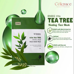 Mặt Nạ BNBG Tràm Trà Giúp Thải Độc Da, Giảm Mụn Vita Tea Tree Healing Face Mask Pack 30ml