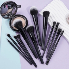 MAANGE - Bộ 12 Cọ Trang Điểm 51367 (Đen)