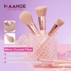 MAANGE - Bộ 10 Cọ Trang Điểm Pinkedition Kèm Hộp Giấy Đựng Cọ 55075
