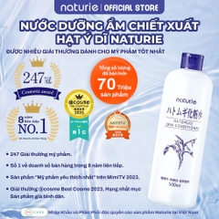 Toner Naturie Dưỡng Ẩm Da Từ Hạt Ý Dĩ Skin Conditioner 500ml