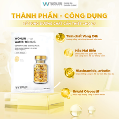 Mặt Nạ Cấp Ẩm, Hỗ Trợ Dưỡng Sáng, Phục Hồi Da Chuyên Sâu Wonjin Effect Concentrated Essence Mask 30g