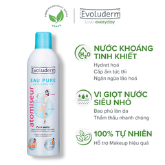 Xịt Khoáng Cấp Nước Evoluderm Atomiseur Eau Pure Water