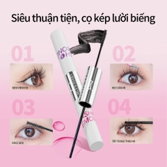 Keo Dán Mi MLEN DIARY 2 Đầu Chải Dạng Mascara 4IN1 Kết Hợp Dung Dịch Tẩy Keo 8g