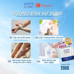 Kem Dưỡng Thể White Conc Làm Sáng Da Toàn Thân CC Cream 200g