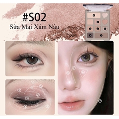 Bảng Phấn Mắt Mini 10 Ô VEECCI 4.2g