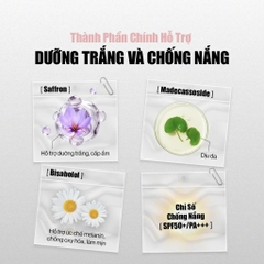 Phấn Nước Glamrr Q Che Phủ Mỏng Mịn, Kiềm Dầu Hiệu Quả Long Wear DD Cushion SPF50/PA+++