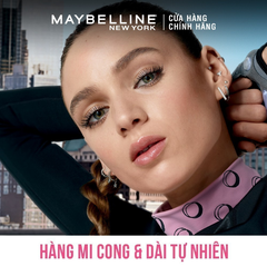 Mascara MAYBELLINE Làm Dài Và Cong Mi, Không Lem Không Trôi The Hyper Curl Mascara 9.2g (Đen Hồng)