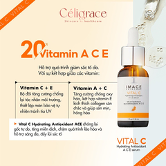 [CLESAL2401 - DATE 07/2024] Serum IMAGE Chống Lão Hóa Phục Hồi Da Vital C Hydrating Antioxidant ACE Serum 30ml