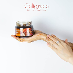 Tẩy Da Chết Toàn Thân Exclusive Cosmetic Quế Hồi Cafe Belarus Gel Scrub Coffee & Cinnamon Cloves 380g