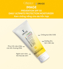 [SPECSAL24] Kem Chống Nắng IMAGE Cho Da Hỗn Hợp Prevention+ SPF 50+ Daily Ultimate Moisturizer