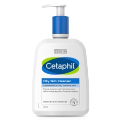 Sữa Rửa Mặt Cetaphil Dịu Lành Cho Da Dầu Nhạy Cảm Oily Skin Cleanser